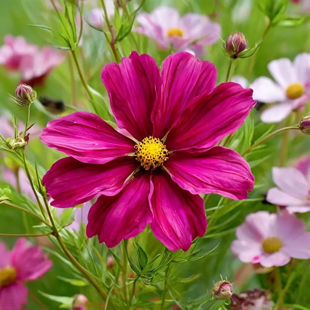 Cosmos bipinnatus 'Dazzler'