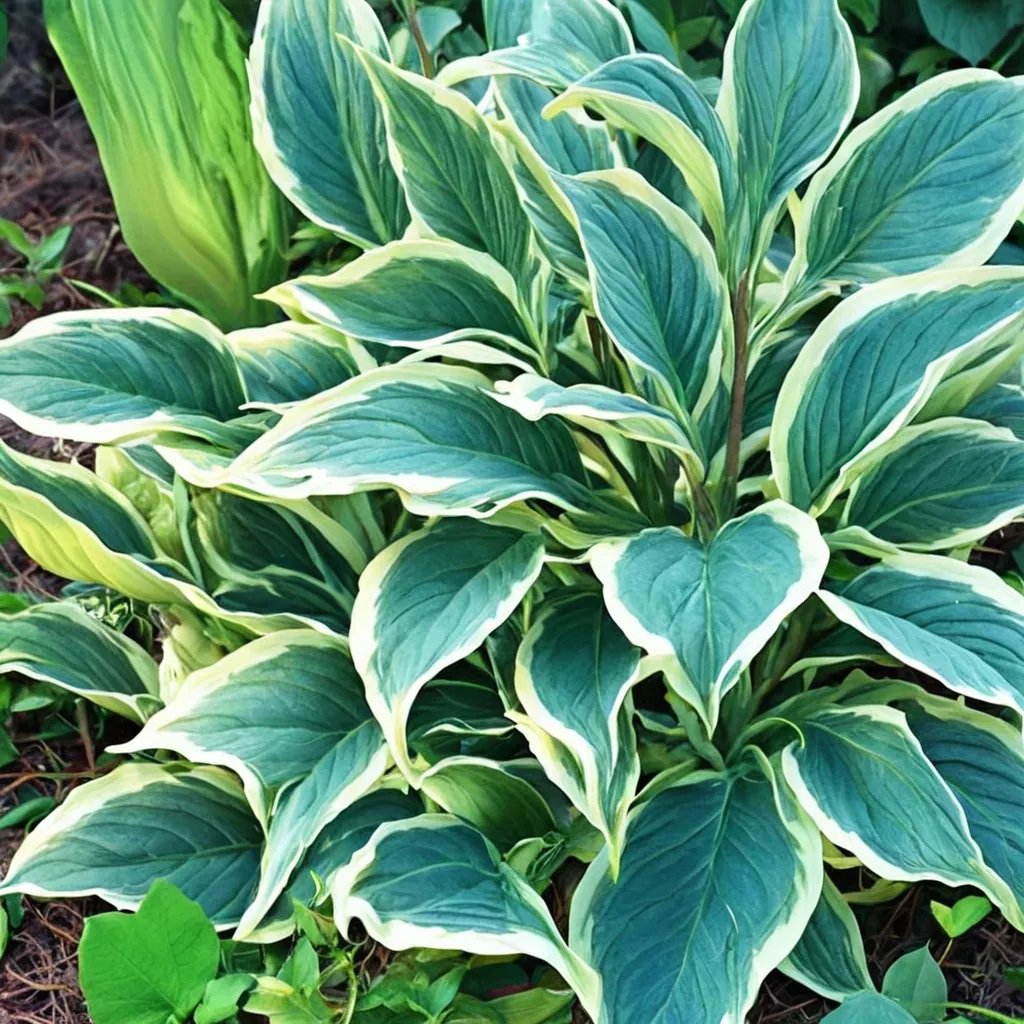Hosta x hybrida 'Lacy Belle'