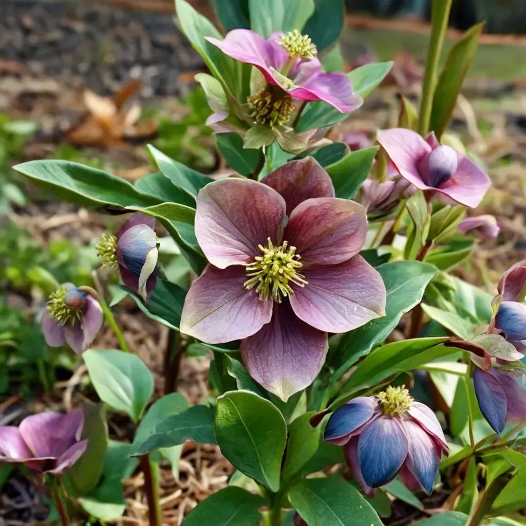 Helleborus x hybrida 'Superior Southern Lenten Rose Mix'