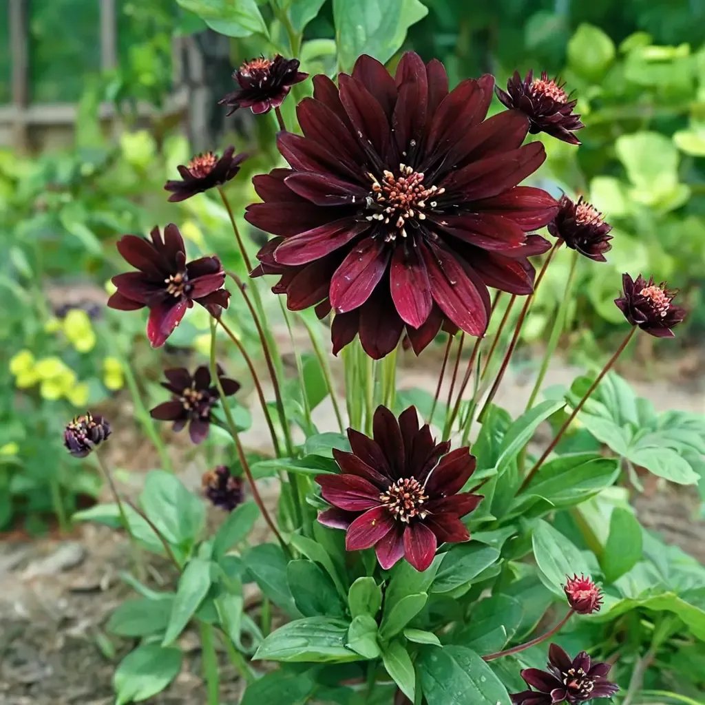 Cosmos atrosanguineus 'Black Magic'