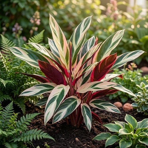 Stromanthe sanguinea 'Triostar'