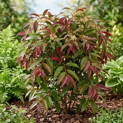 Leucothoe fontanesiana 'Scarletta Drooping'