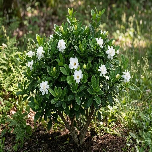 Gardenia jasminoides 'Buttons'