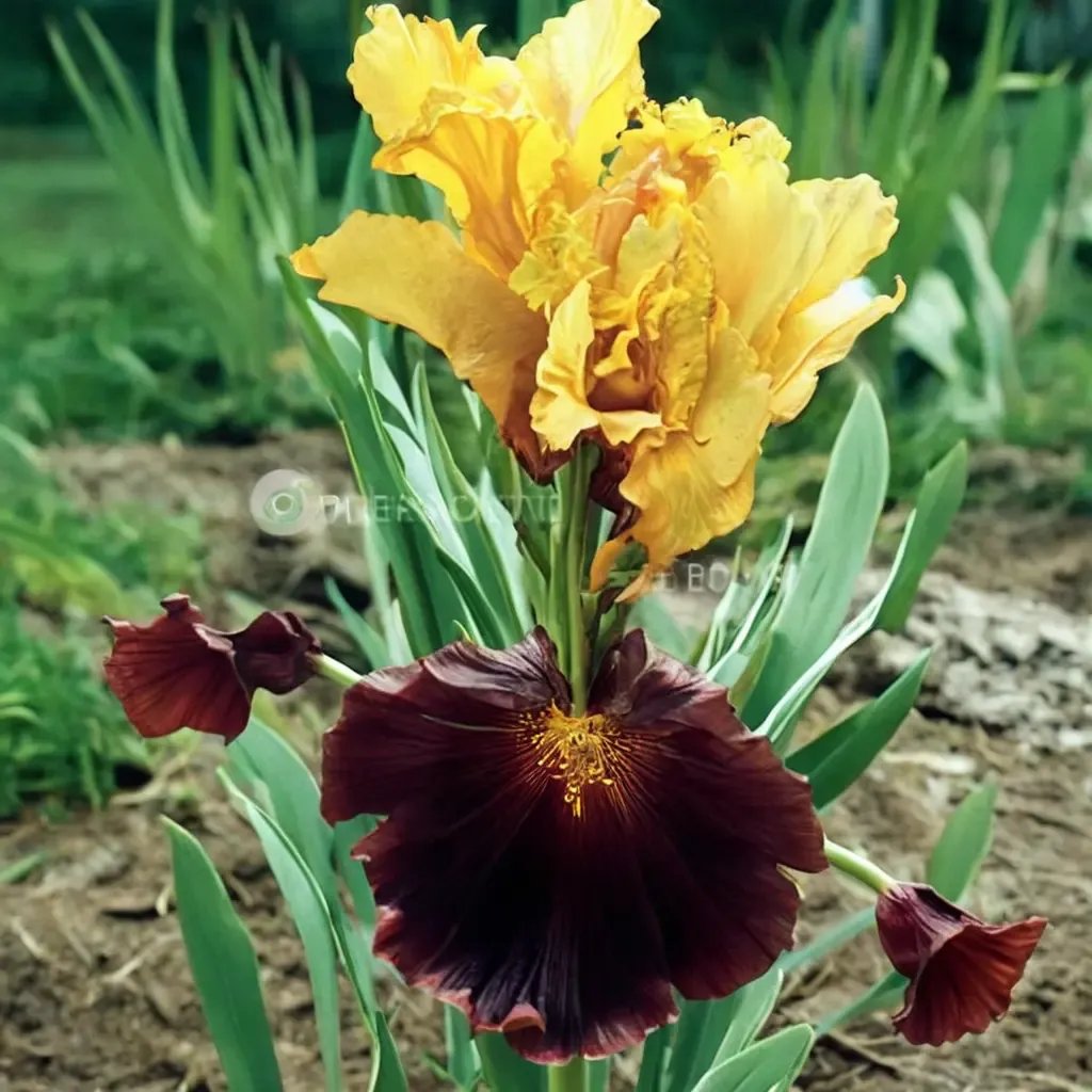 Iris iris 'Supreme Sultan'