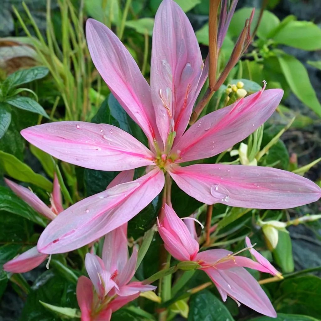 Schizostylis coccinea 'November Cheer'