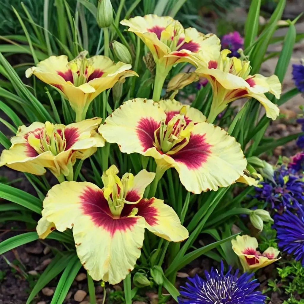Hemerocallis x hybrida 'Monterrey Jack'