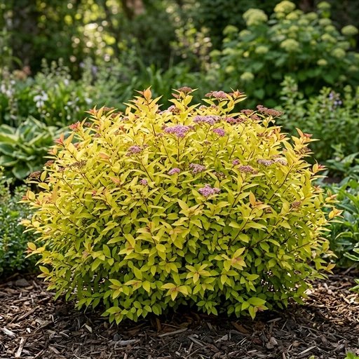 Spiraea japonica 'Golden Select'