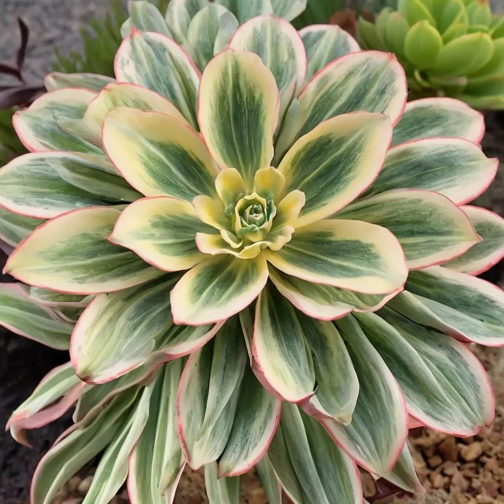 Aeonium decorum 'Sunburst'