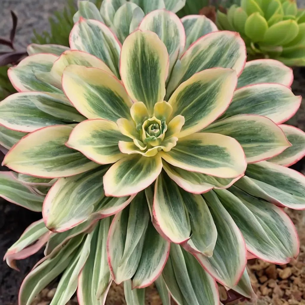 Aeonium decorum 'Sunburst'