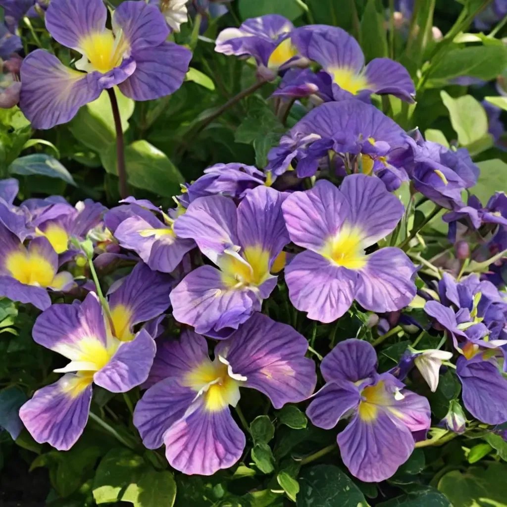 Viola viola 'Starry Night'