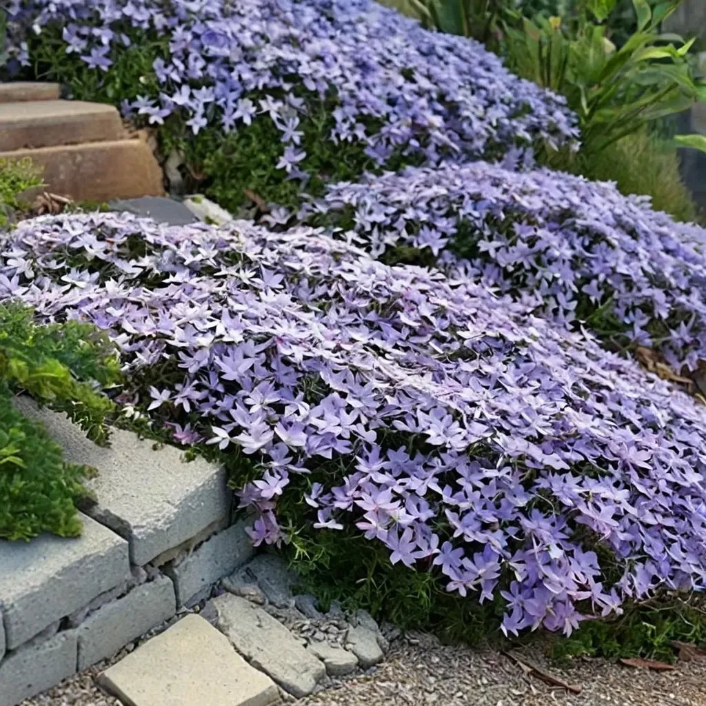 Phlox subulata 'Emerald Blue'