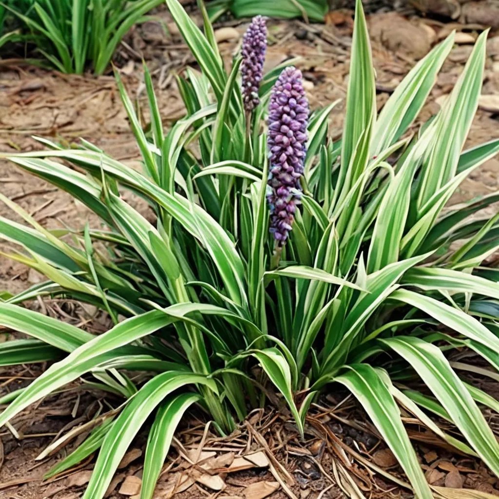 Liriope muscari 'John Burch'