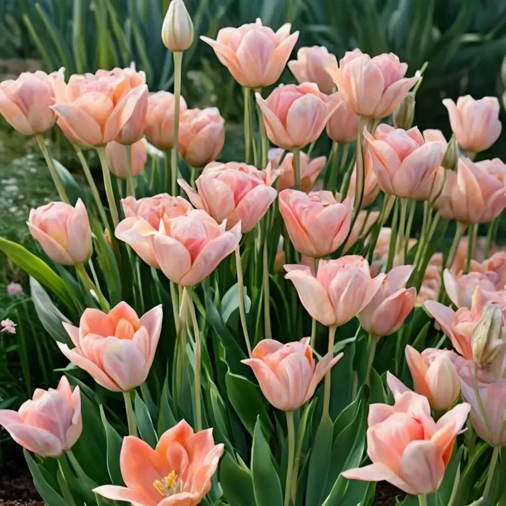 Tulipa turkestanica 'Apricot Beauty'