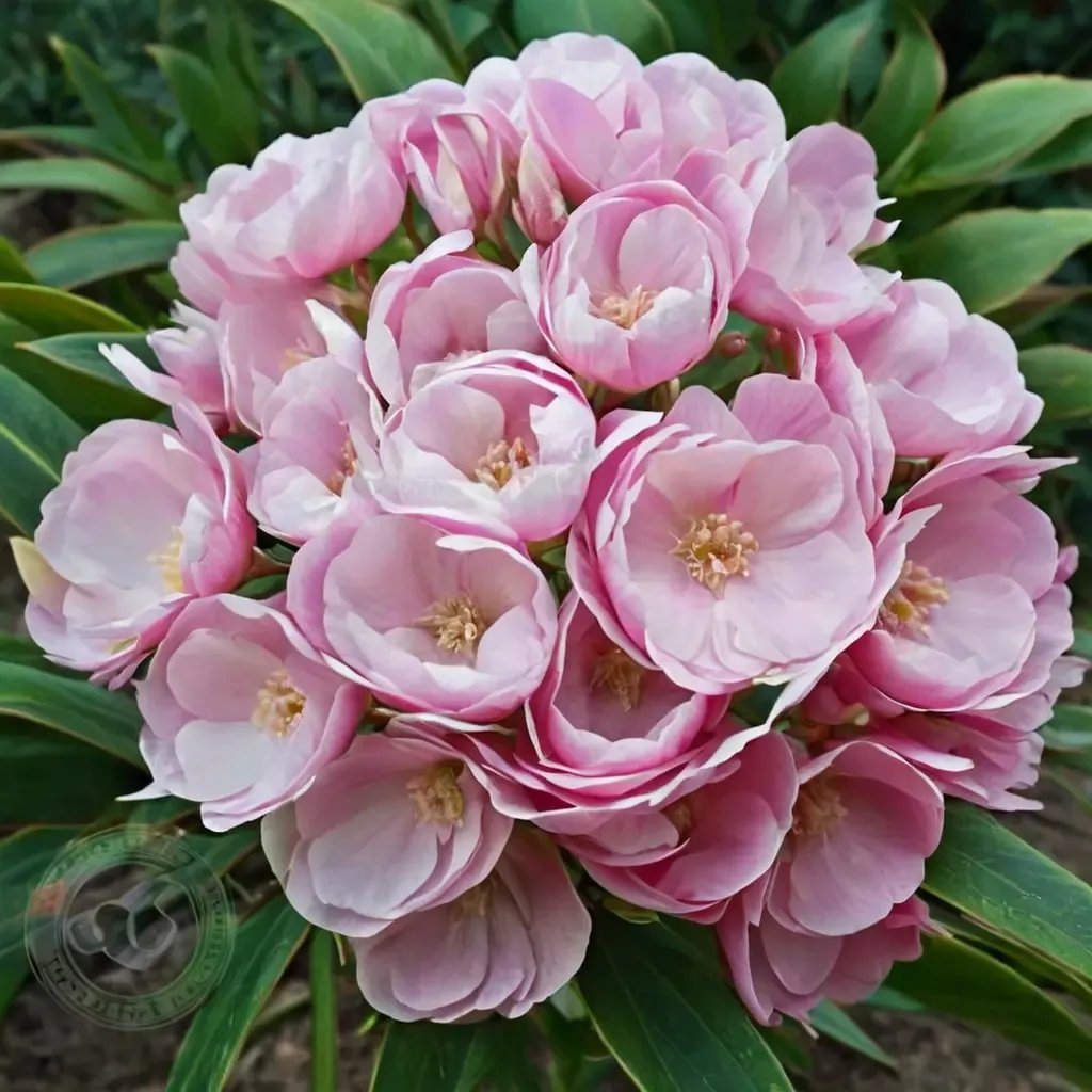 Paeonia lactiflora 'Mrs. Franklin D. Roosevelt'
