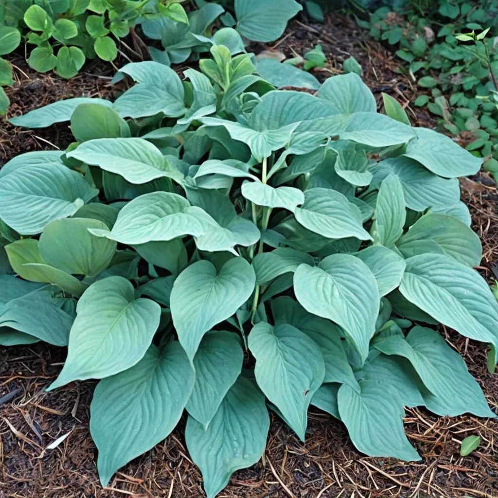 Hosta x hybrida 'Hillbilly Blues'