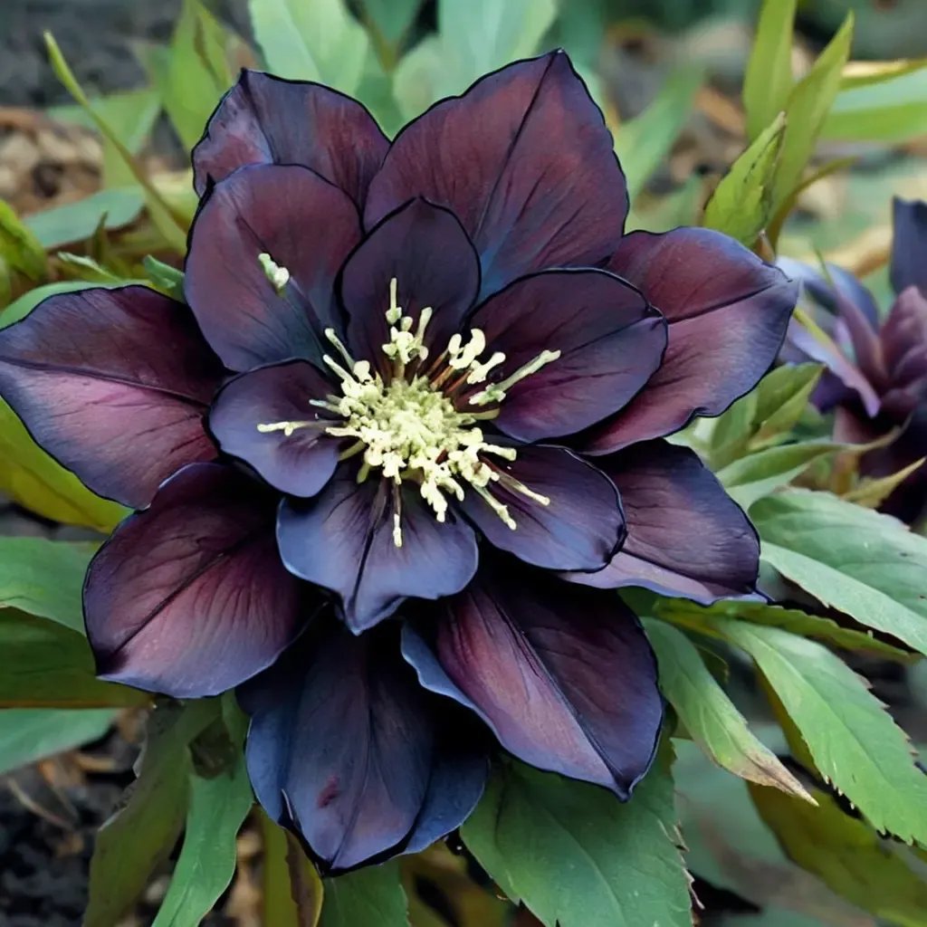 Helleborus orientalis 'Onyx Odyssey'