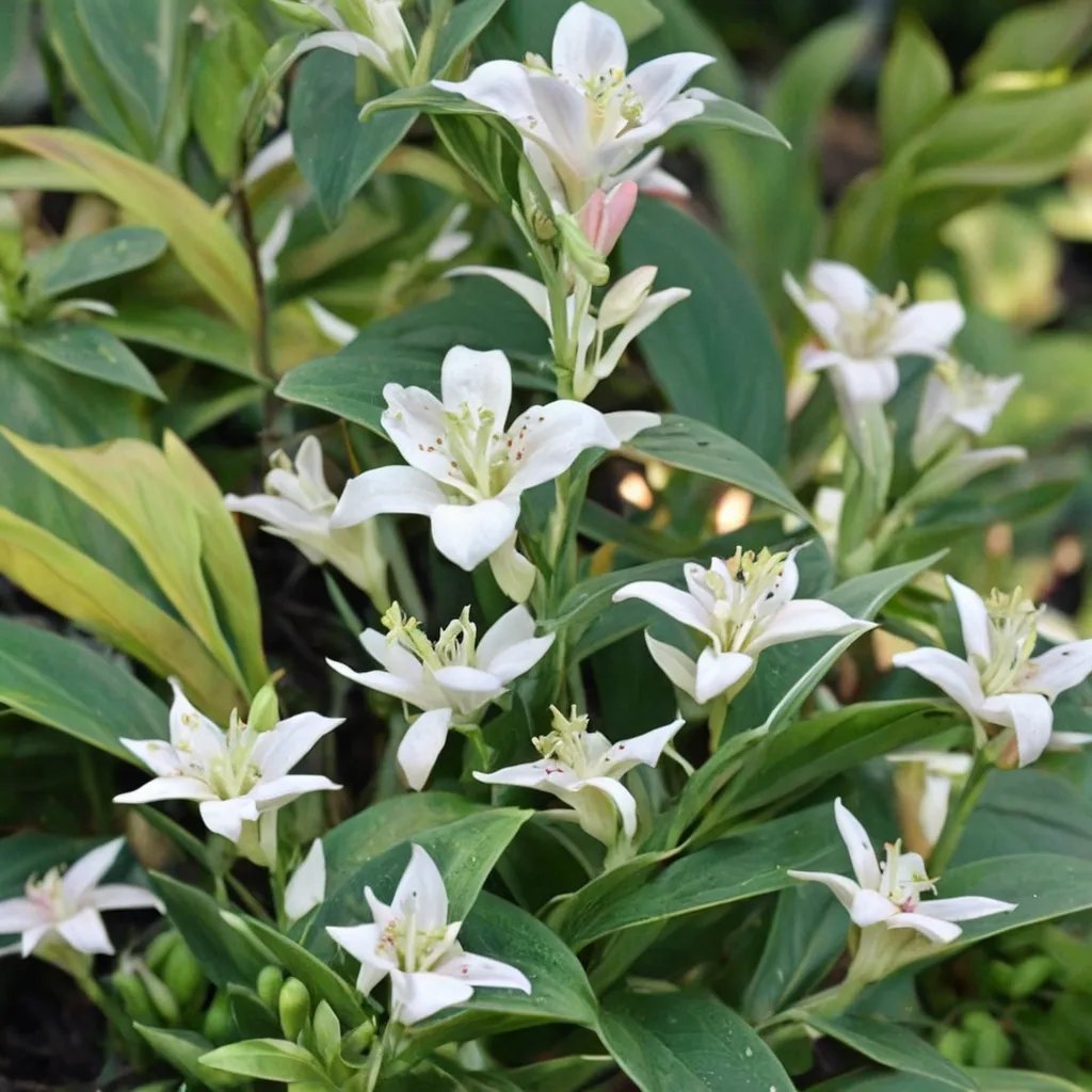Tricyrtis hirta 'Alba'