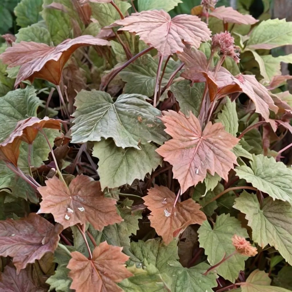 Heuchera x hybrida 'Brownies'