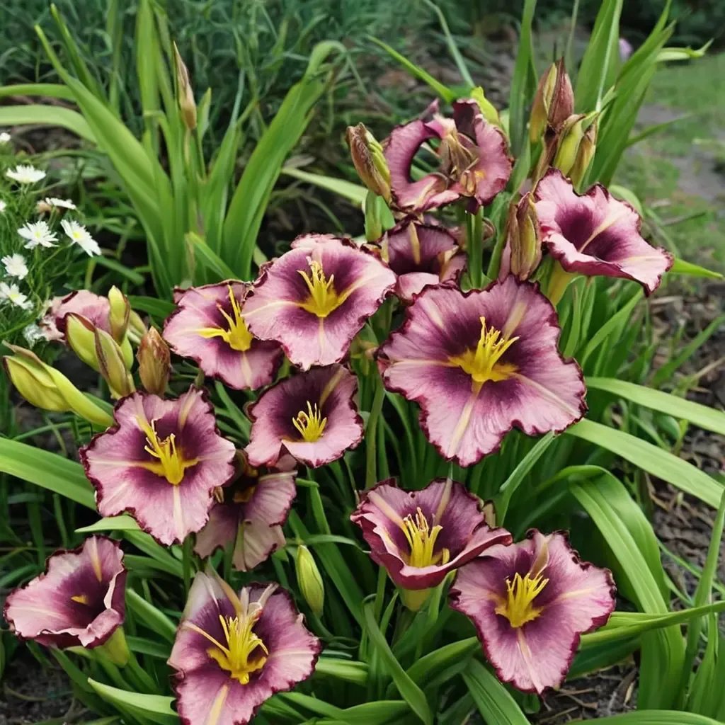Hemerocallis fulva 'Storm Shelter'