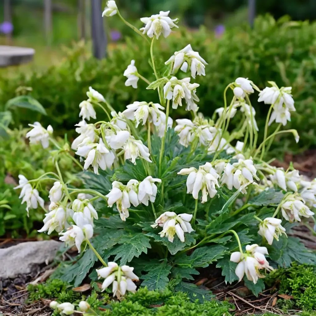 Dicentra spectabilis 'White Diamonds'