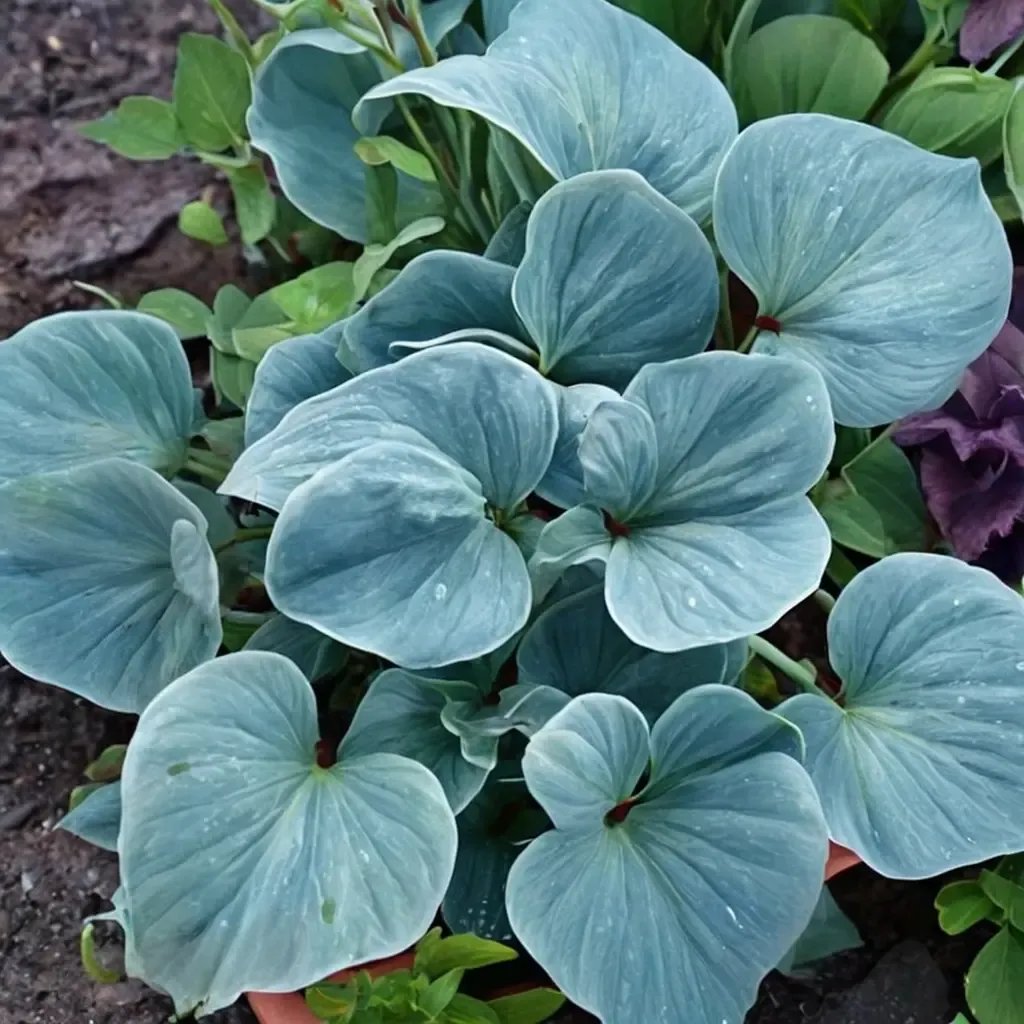 Hosta minor 'Blue Elf'