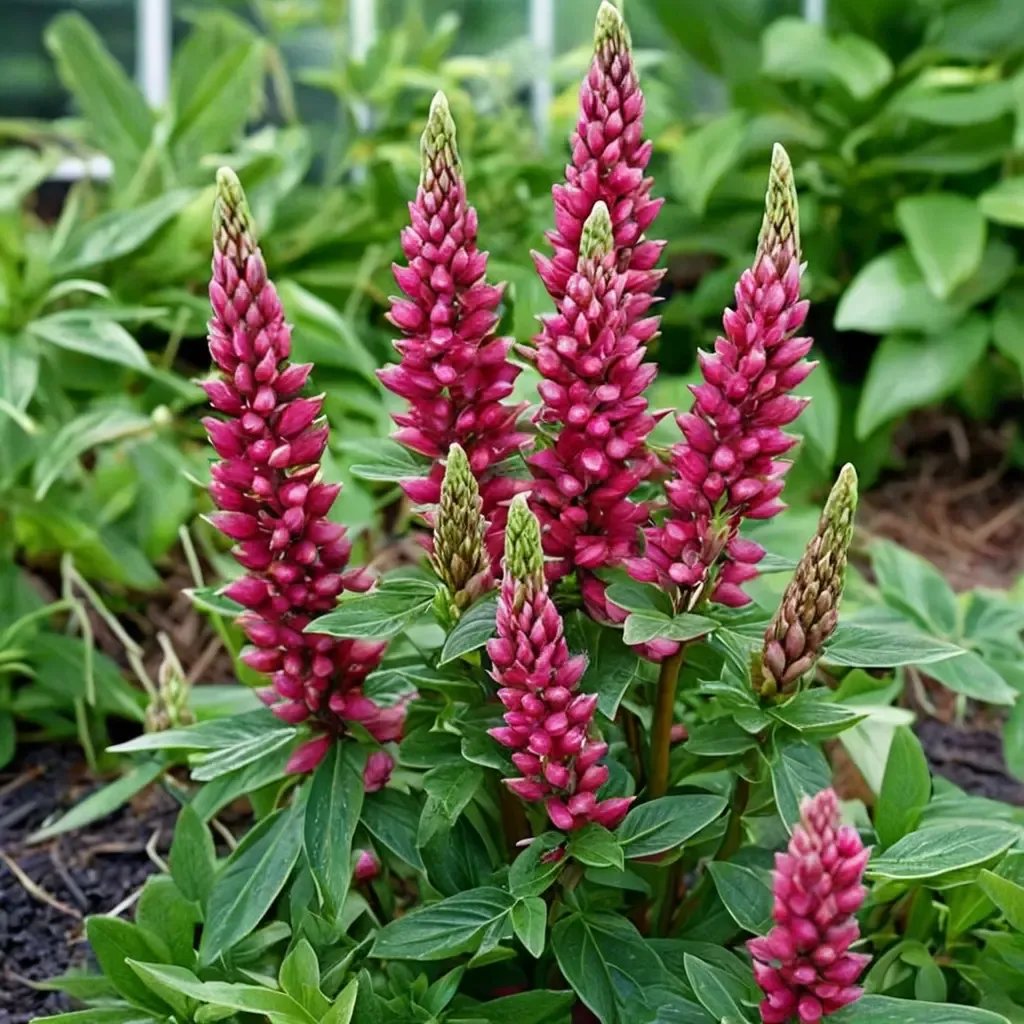 Lupinus polyphyllus 'Red'