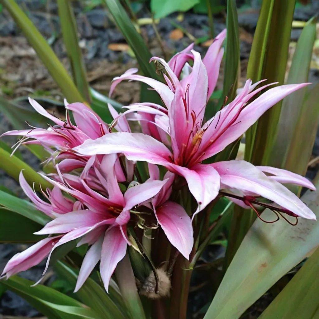 Crinum x hybrida 'Sangria'