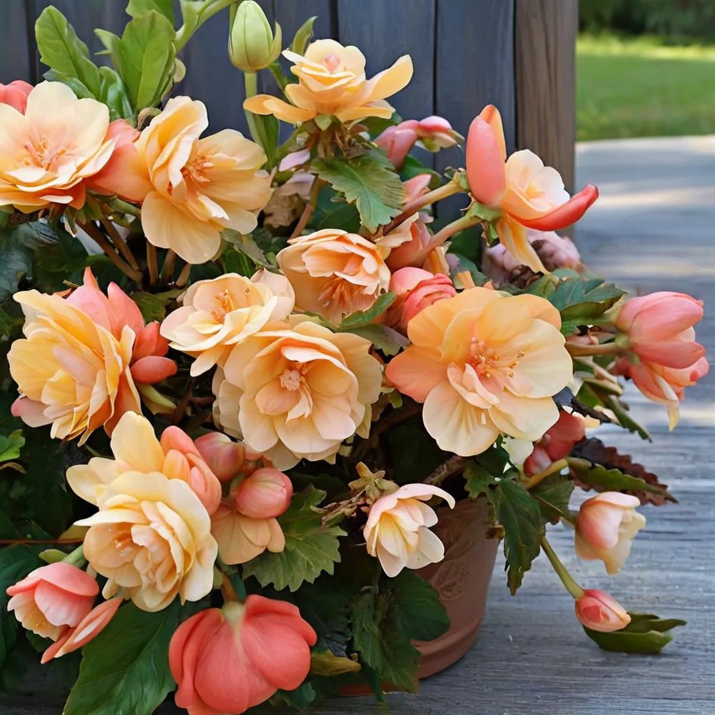 Begonia x hybrida 'Fragrant Falls'