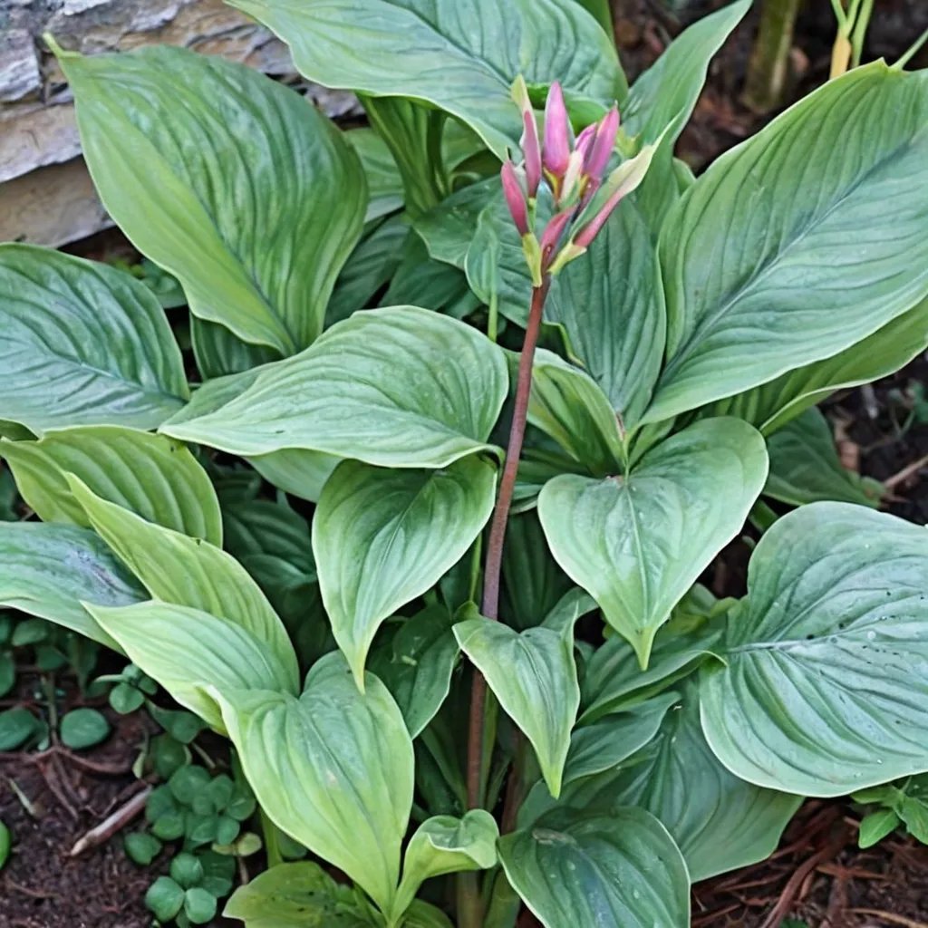 Hosta x hybrida 'Flower Power'