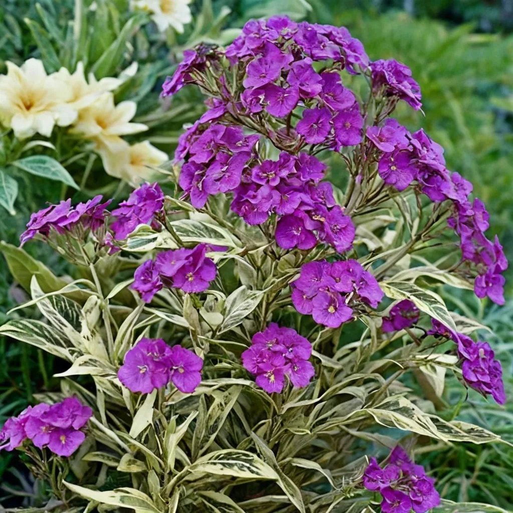 Phlox paniculata 'Harlequin'
