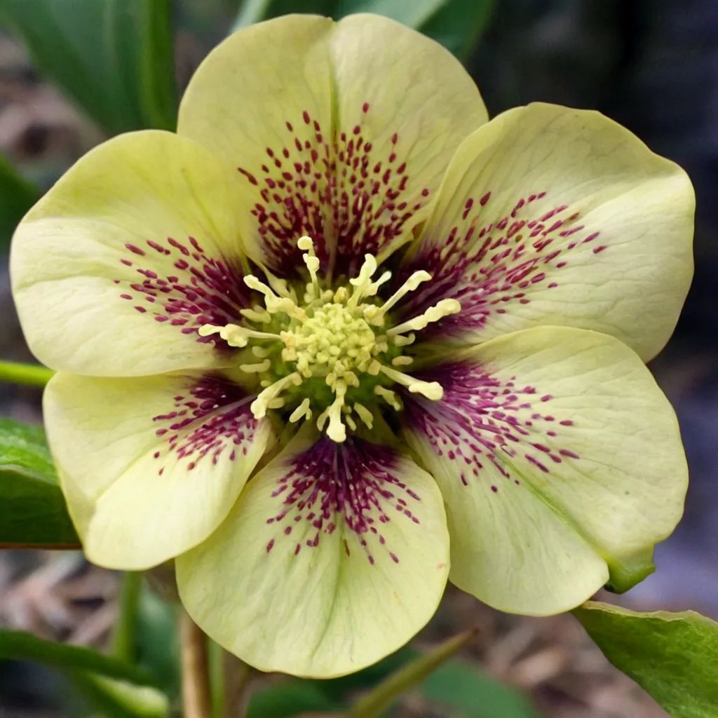 Helleborus x hybridus 'Gold Finch'