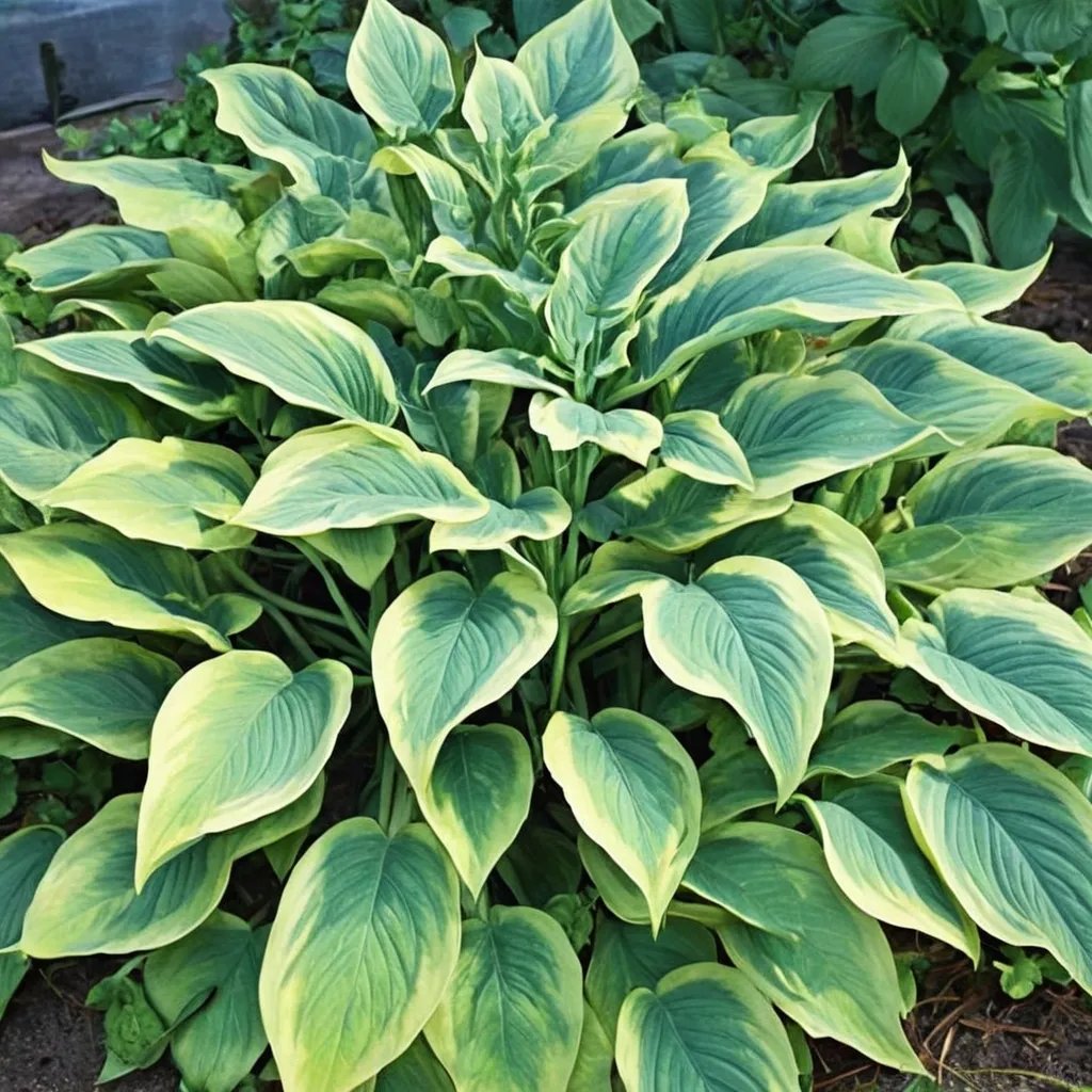 Hosta x hybrida 'Katie Q'