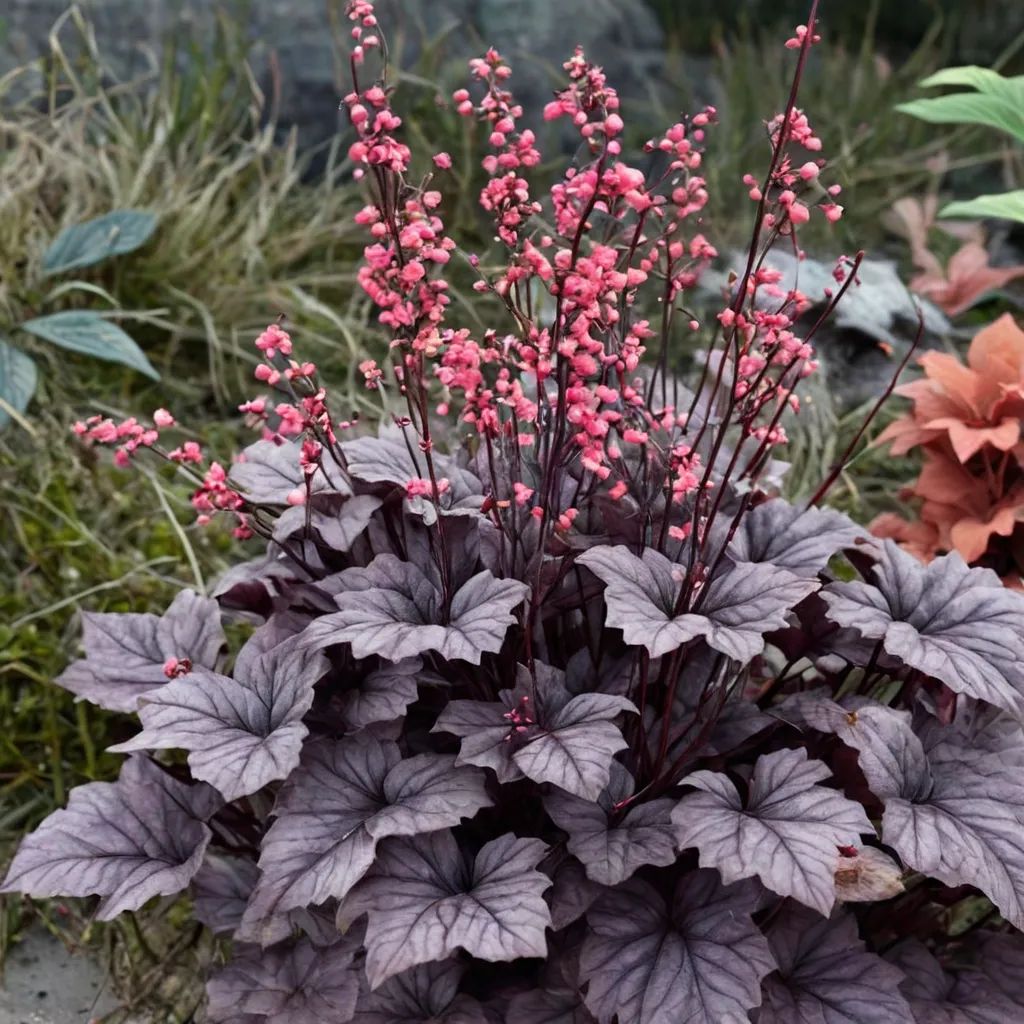 Heuchera x hybrida 'Grape Timeless'