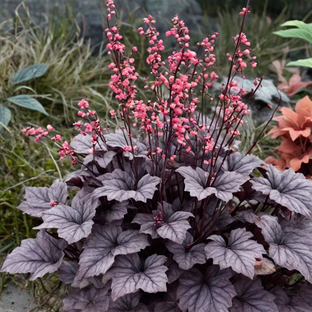 Heuchera x hybrida 'Grape Timeless'
