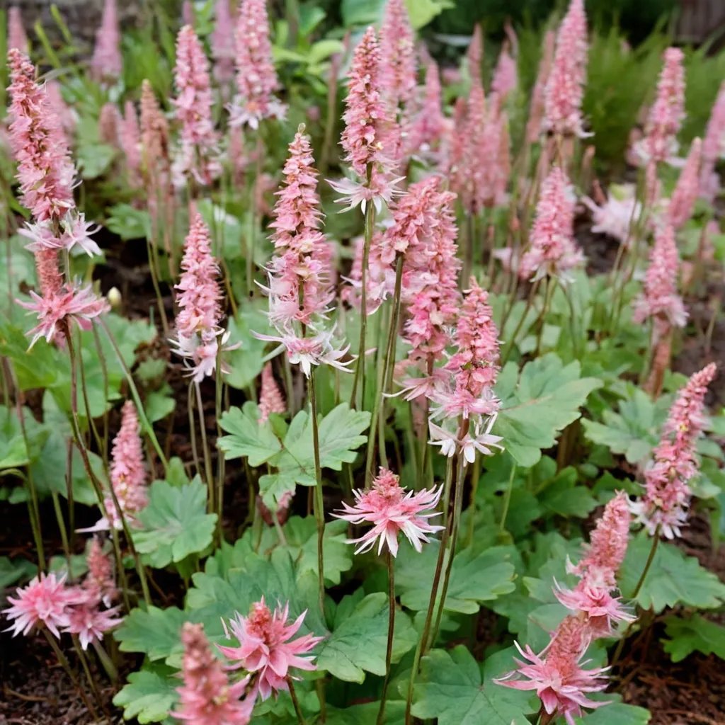 Heucherella x hybrida 'Dayglow Pink'