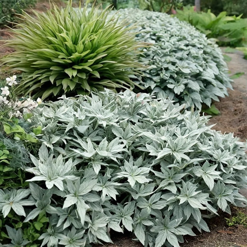 Artemisia x hybrida 'Silver Lining'