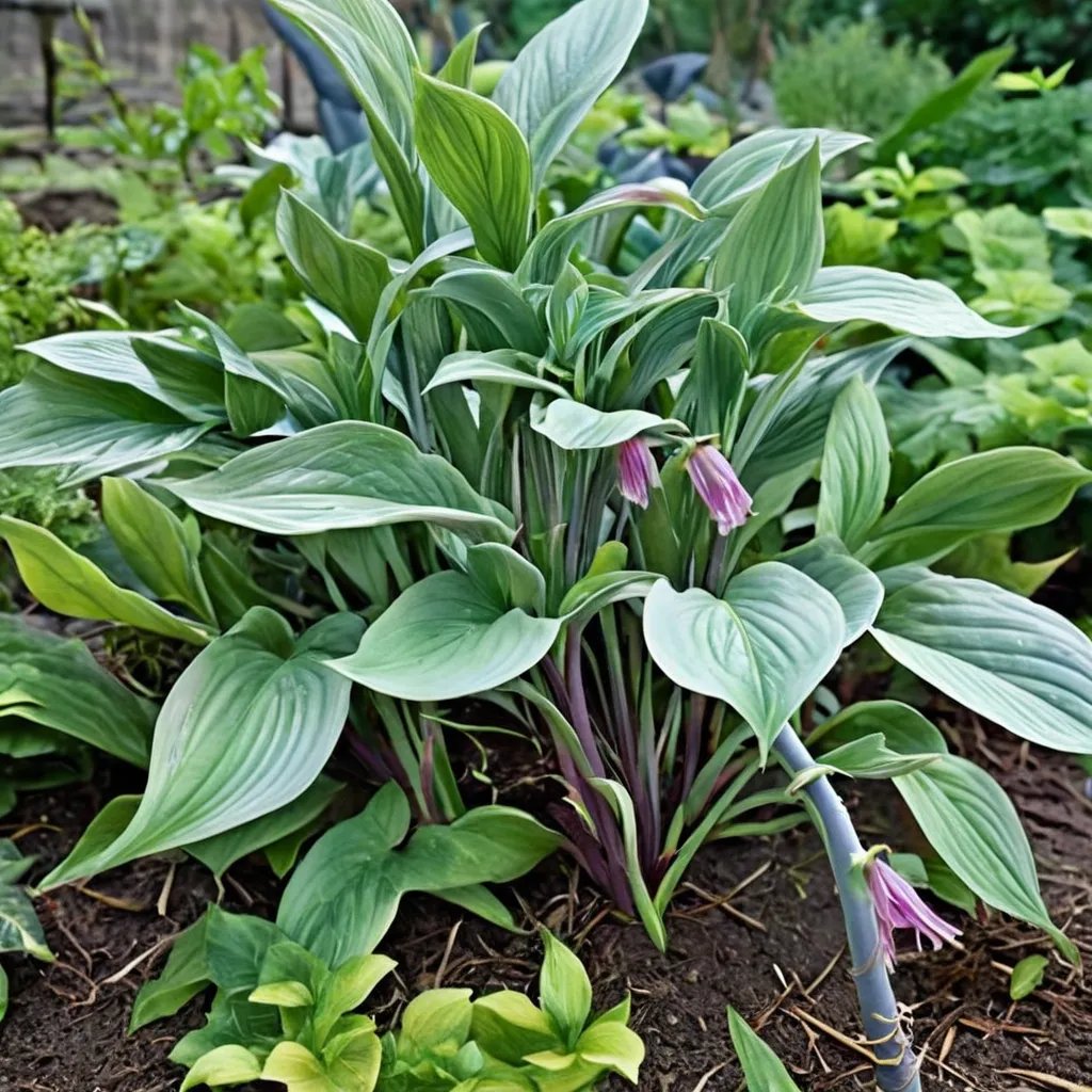 Hosta x hybrida 'Violetta'
