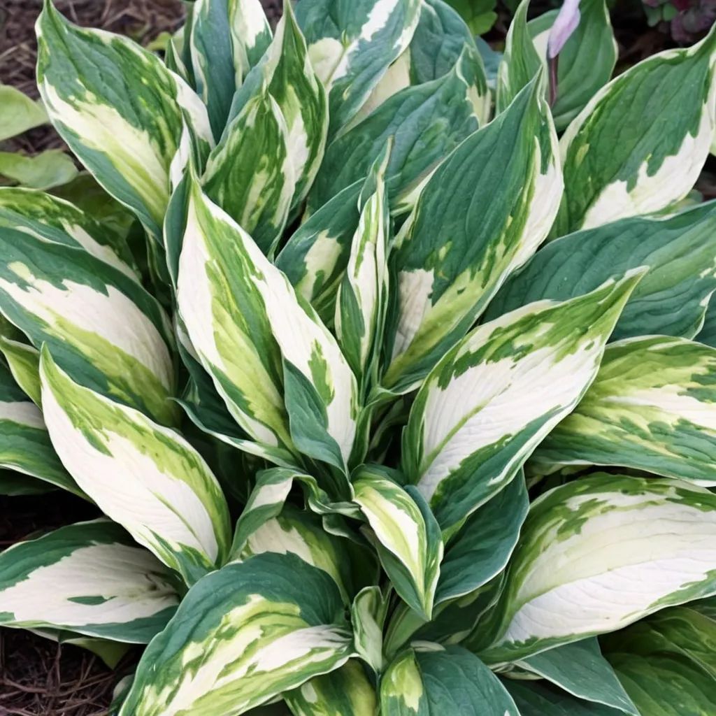 Hosta x hybrida 'Vulcan'