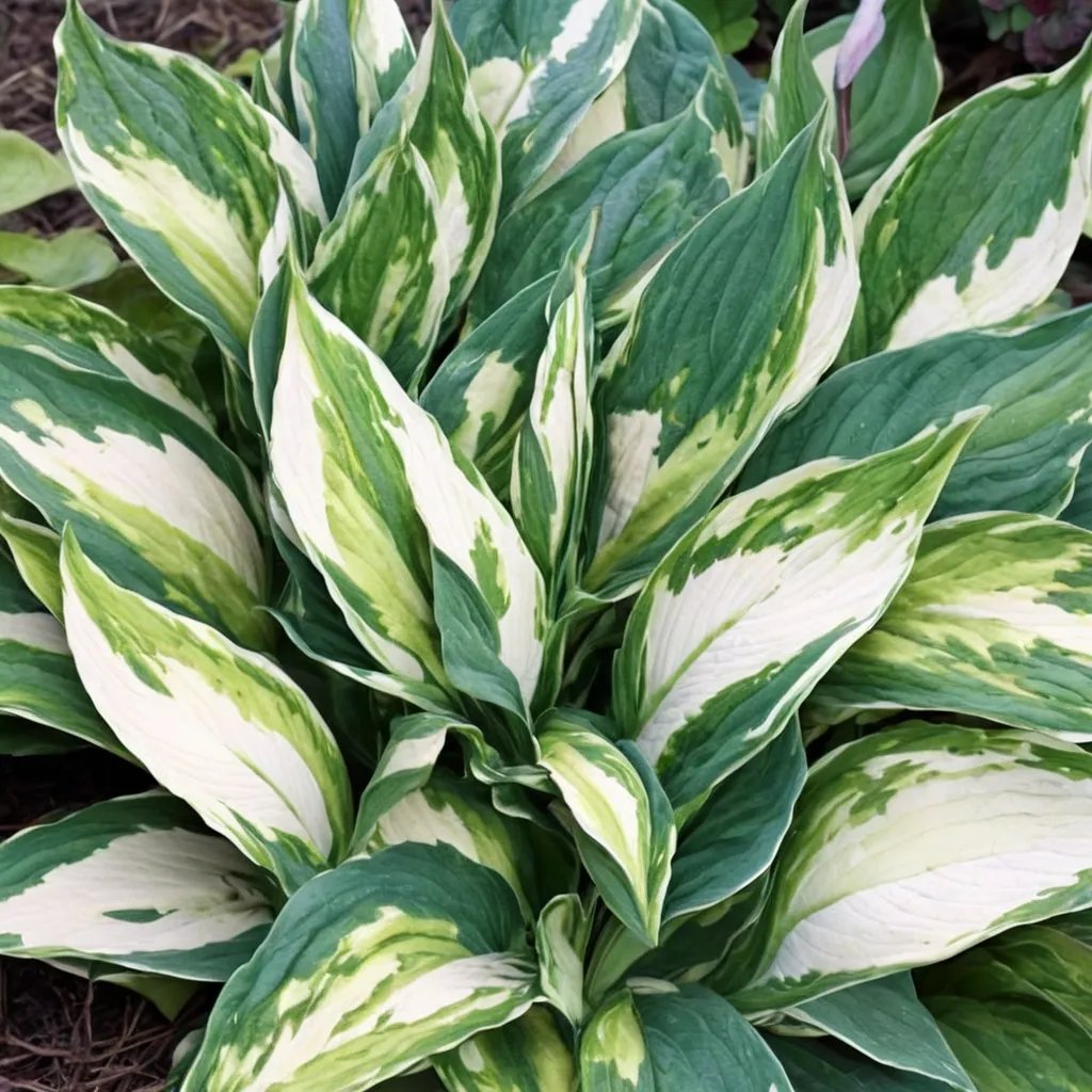 Hosta x hybrida 'Vulcan'