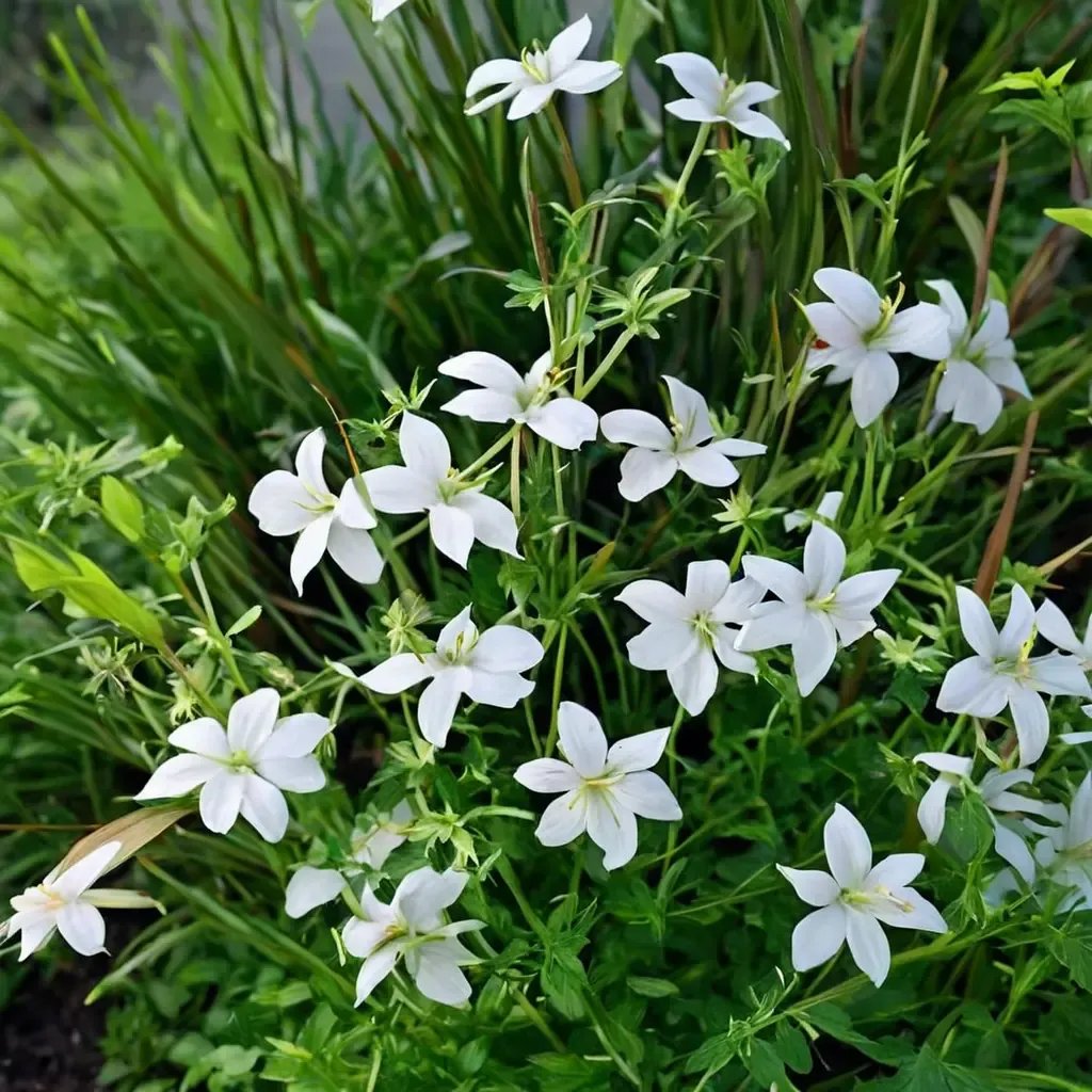 Viola cornuta 'Alba Minor'