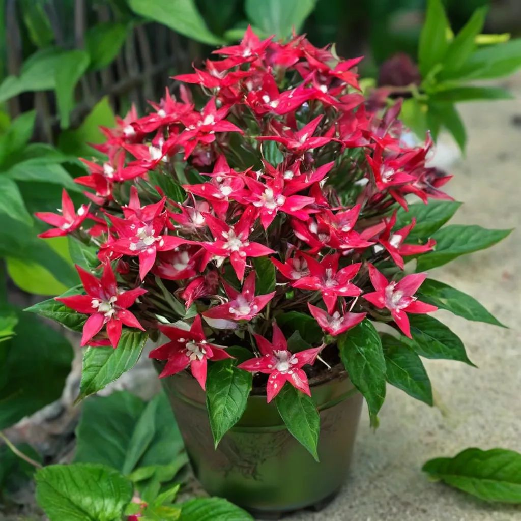 Pentas x hybrida 'Starcluster Red'