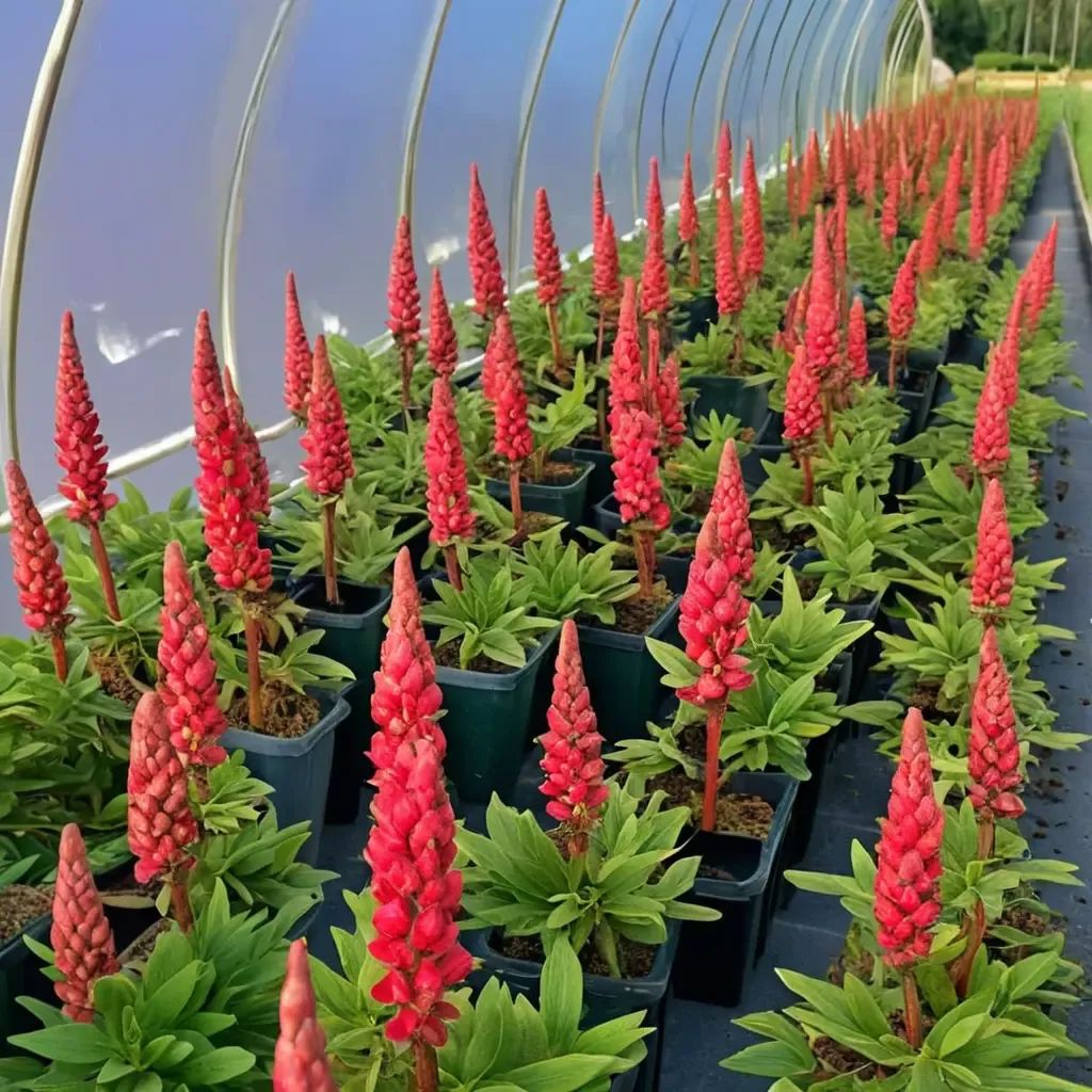 Lupinus polyphyllus 'Beefeater'