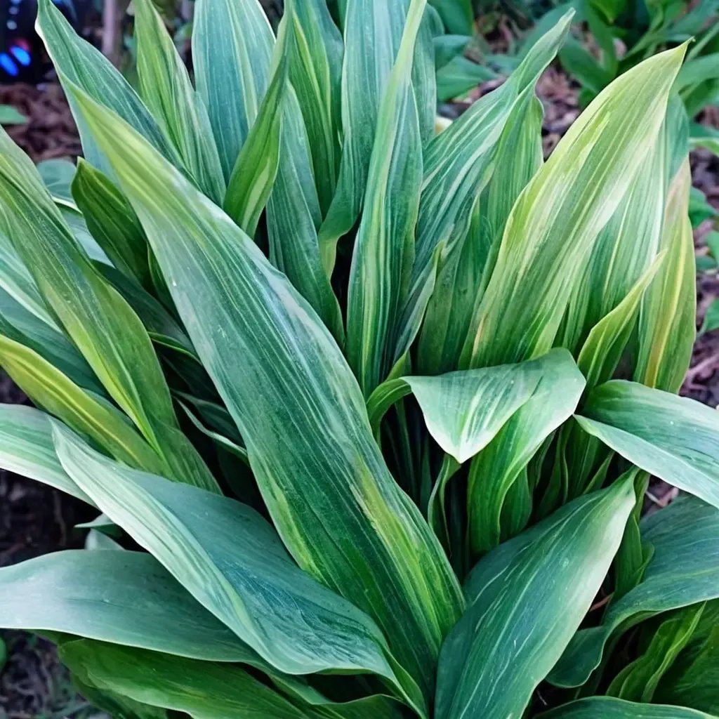 Aspidistra elatior 'Morning Frost'