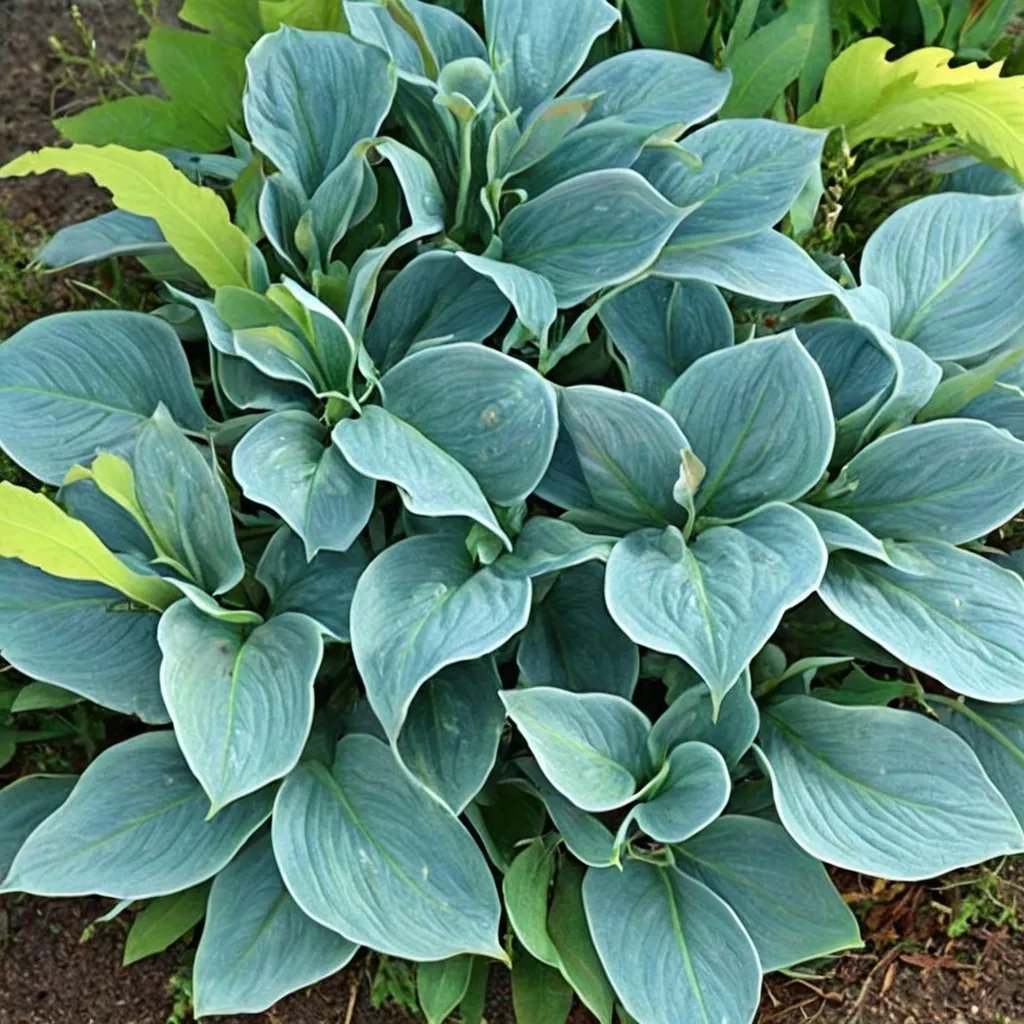 Hosta x hybrida 'Samual Blue'
