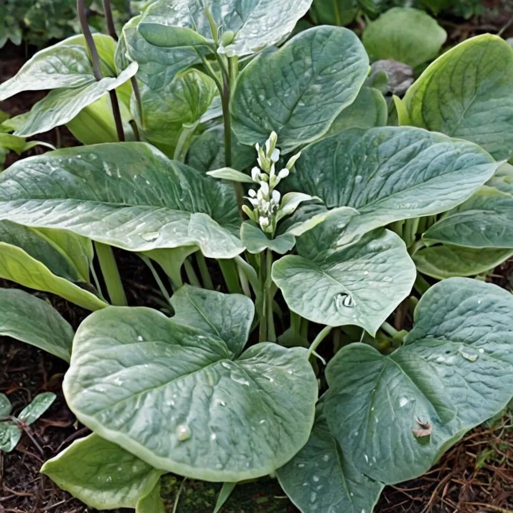 Hosta x hybrida 'Evelyn McCafferty'