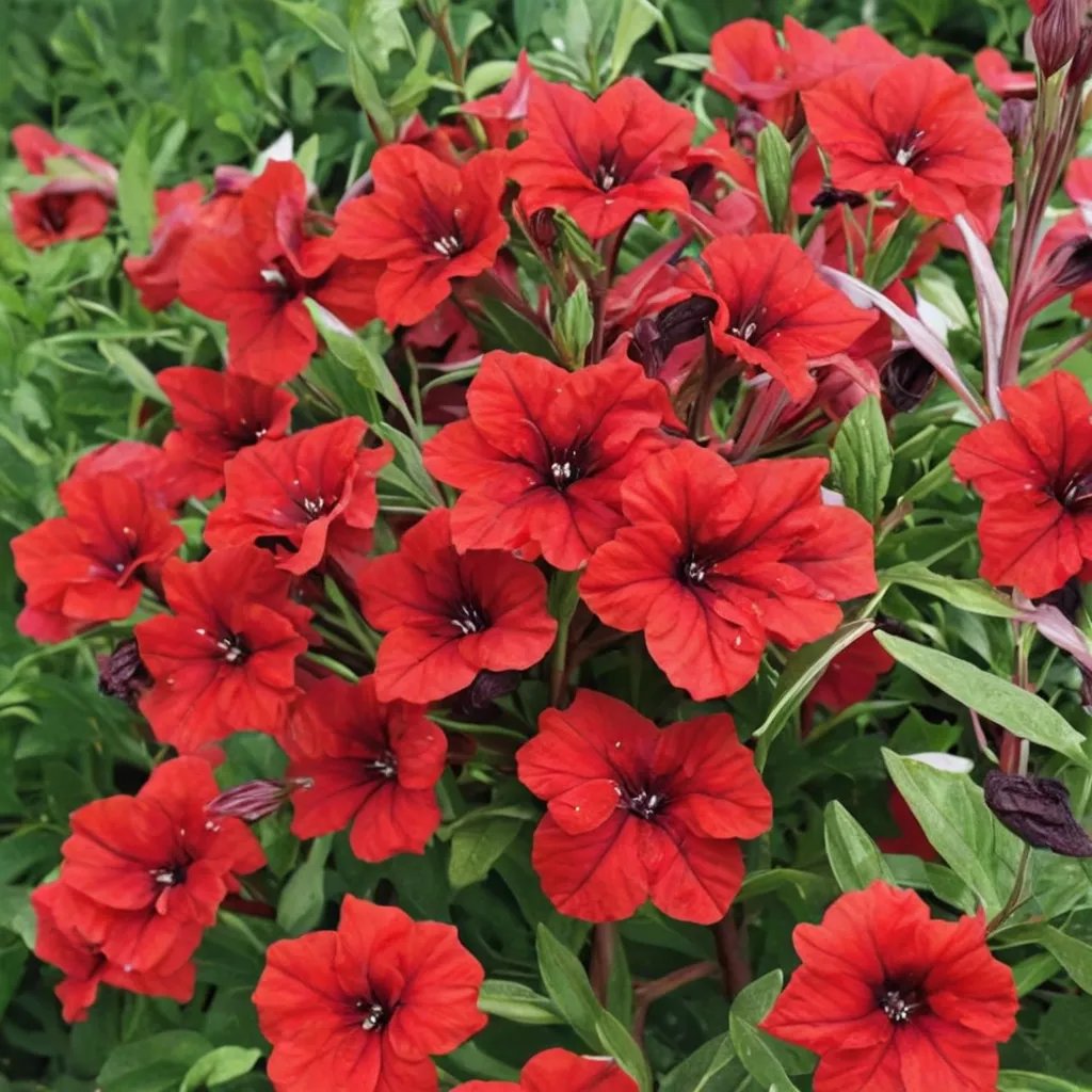 Petunia x hybrida 'Deep Red'