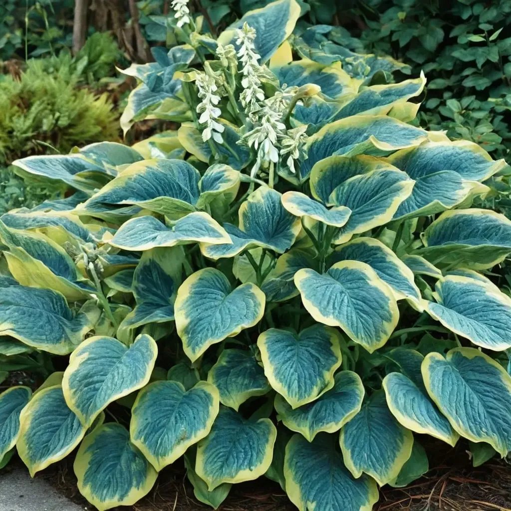 Hosta fortunei 'Frances Williams'