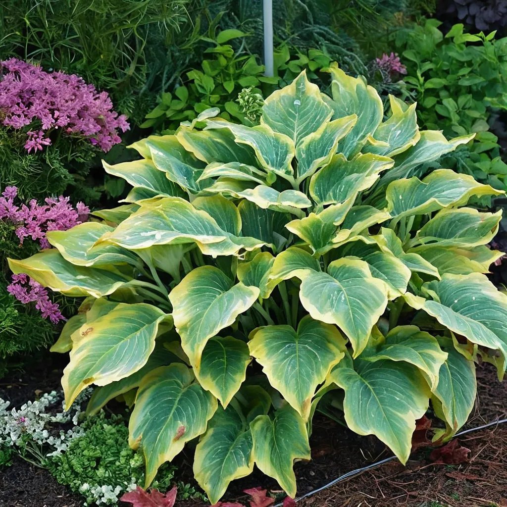Hosta x hybrida 'Shadowland Seducer'
