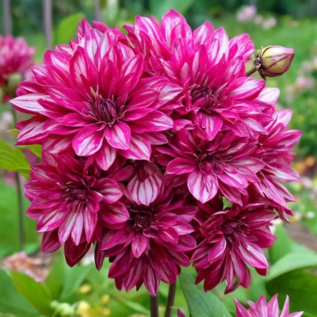 Dahlia pinnata 'Merlot Magic'