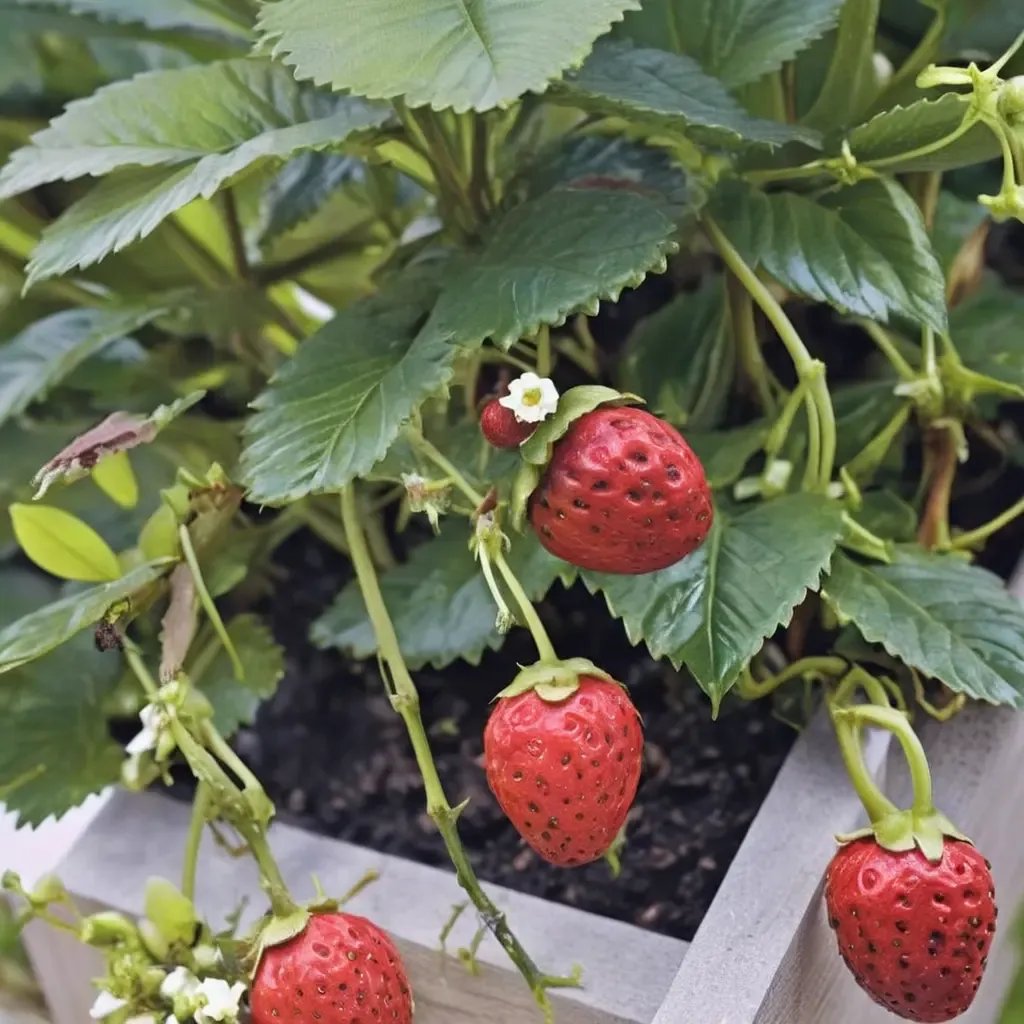 Fragaria x ananassa 'Elan'